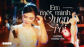 Em Một Mình Quen Rồi  Dương Hoàng Yến live at Soul of The Forest [upl. by Akirdnuhs]