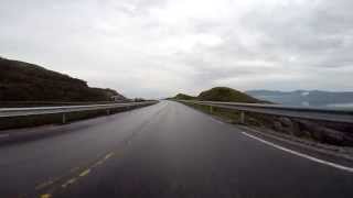 Atlantic Bridge  Storseisundet Bridge  Atlantic Highway  Norway Tour 2015 [upl. by Eleda354]