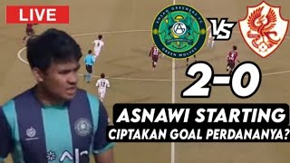 ASNAWI GOAL🔴LIVE  ANSAN GREENERS VS GWANGJU FC  PANGGUNG ASNAWI MANGKUALAM BAHAR [upl. by Bolten940]