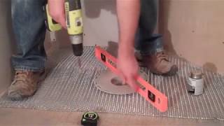 Shower Drain Installation  Connect to Plumbing  Trugard Direct [upl. by Basso553]