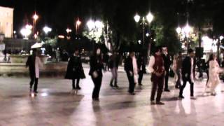 Everybody Backstreets Back Backstreet Boys Athens Flashmob 2012  TPC [upl. by Noffets]