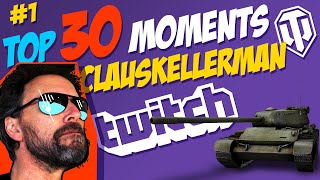 1 Claus Kellerman TOP 30 Moments  World of Tanks [upl. by Golding]