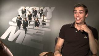 NOW YOU SEE ME Exclusive Cast Interviews Jesse Eisenberg Dave Franco Isla Fisher Mark Ruffalo [upl. by Abagael136]