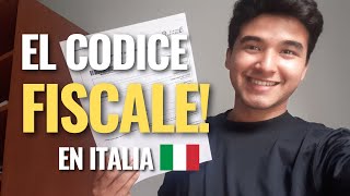 Como conseguir tu CODICE FISCALE en ITALIA [upl. by Oruntha]