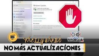 Cómo Desactivar Actualizaciones Automaticas en Windows 10  Método Definitivo [upl. by Barnebas]