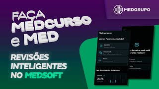 Vantagens de MEDCURSO E MED Revisões inteligentes no MEDSoft [upl. by Ekard]