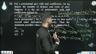 For a polynomial gx with real coefficients let mg denote the number of distinct real roots of [upl. by Gratianna]