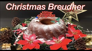 Christmas Breudher By Chef Lee [upl. by Aracot]