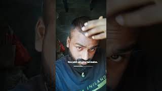 DAY 38  100 day hair regrowth challenge hairfall ytshortsvideo [upl. by Peers]