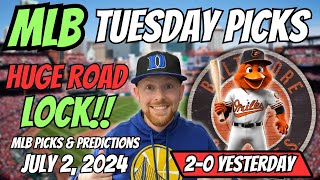 HUGE MLB LOCK MLB Picks Today 722024  Free MLB Picks Predictions amp Sports Betting Advice [upl. by Cypro]