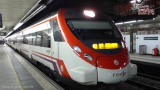 Trenes en Barcelona Rodalies Catalunya [upl. by Vitale]