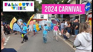 Falmouth Week Marching Carnival 2024 [upl. by Gnues841]