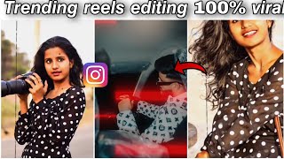 time traveller song reel editing  time traveller reel editing  Instagram trending reels editing [upl. by Aillij771]