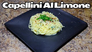 Capellini Al Limone  Classic Lemon Pasta Recipe [upl. by Eelra]