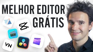 O MELHOR Editor de Vídeo grátis sem marca dágua [upl. by Sherborn131]