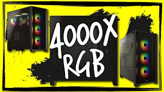 Gabinete Corsair iCUE 4000x RGB [upl. by Neehahs794]