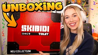 NEW Skibidi Toilet MYSTERY Unboxing EXCLUSIVE SKIBIDI BOX [upl. by Elatnahc289]