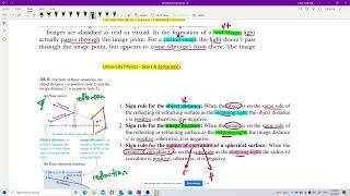 Sign Convention for Geometrical Optics [upl. by Alyad]