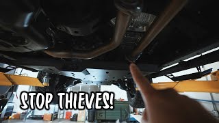 How to Protect Your Catalytic Converter from Thieves amp Rocks [upl. by Ilrahc]