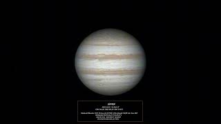 Jupiter astrophotography takahashi mewlon 250 ZWO Cámara ASI 678 MC Color [upl. by Clute725]