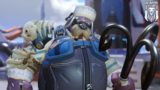 Overwatch 2 Roadhog Rework Gibraltar Gameplay No cut No commentary [upl. by Lorry92]