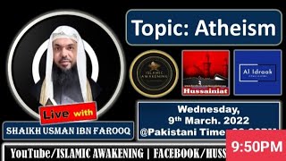 Unmasking Atheism  with Mufti Usman ibn Farooq [upl. by Maris]