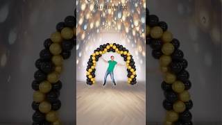 Star Arch Have you tried it 🤩👍 BIRTHDAY decoration ideas at home 🤩 balloon decoration ideas 😍 [upl. by Lilahk118]