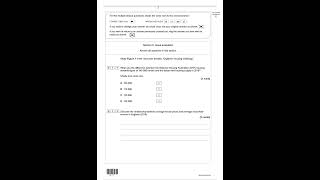 OFFICIAL SUMMER 2024 AQA GCSE GEOGRAPHY 80353 PAPER 3 GEOGRAPHICAL APPLICATIONS MERGED QUESTION PAPE [upl. by Alliuqahs855]