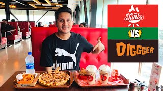 Chillox এবং Digger এক সাথে  Best Burger and Pizza in Dhaka  Food Fantasy with Arafat [upl. by Sibell]