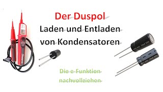 Kondensatoren mit dem Duspol laden und entladen  Die Lastzuschaltung des Duspols  Elektrotechnik [upl. by Julita]