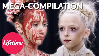 Dance Moms Elliana and Lillianas HUGE Rivalry MEGACompilation  Lifetime [upl. by Kiele]