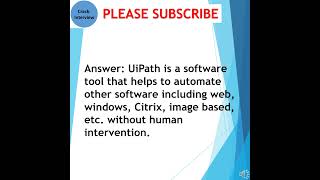 What is UiPath software [upl. by Amsirahc50]