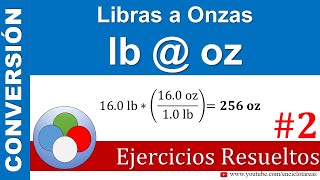 Libras a Onzas lb a oz  Parte 2 [upl. by Eiznekcm33]