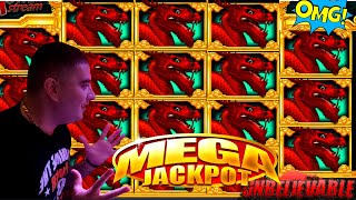 5 DRAGONS Slot Machine BONUS  BIG WIN 🦜 [upl. by Arammat700]