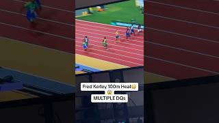 Fred Kerley advances in 100m theerinbrown [upl. by Bertsche]