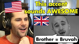 American Reacts to the Cockney Accent [upl. by Ainek]