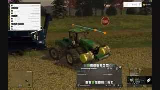 Farming Simulator 2015 Windchaser Soybean Harvest [upl. by Githens152]