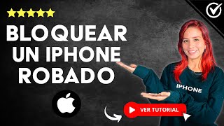 Cómo BLOQUEAR un IPHONE ROBADO  🚨 Reporta el IMEI 🚨 [upl. by Ashman131]