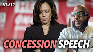 Kamala Harris Gives Her Concession Speech After Trump Officially Wins Election In Landslide Victory [upl. by Novehs]