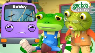 Gecko Gets a Boo Boo  Geckos Garage 🚚  Cartoons For Kids  Toddler Fun Learning [upl. by Cyrie869]