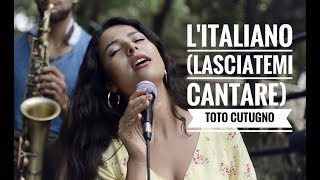 Litaliano Lasciatemi Cantare Toto Cutugno Cover by Burcin [upl. by Yelsew342]