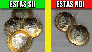 Tienes Monedas de 20 Pesos NO TE CONFUNDAS Cuales Vale la Pena Guardar y Cuales NO ACUÑACIÓN 2022 [upl. by Yecnay]