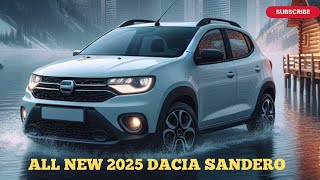 NEW 2025 Dacia Sandero Model Official reveal  FIRST LOOK [upl. by Heilman]