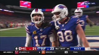 Josh Allens CLUTCH TD run on fourth down boosts Bills lead to 2921 [upl. by Lole565]