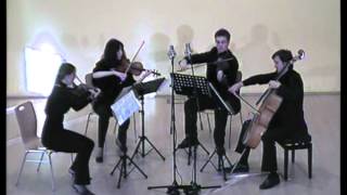 Krulik Quartet plays Mendelssohn op 44 no 3  1 [upl. by Presber]