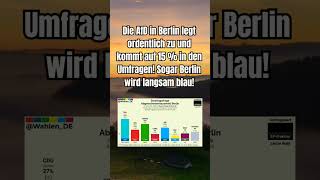 Sogar berlin wird blau shorts shortsfeed shortvideo afd politik deutsch foryou fyp berlin [upl. by Fitalludba767]