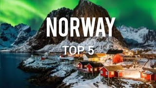 Top 5 Places to Visit In Northern Norway [upl. by Ymirej]