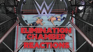 WWE Elimination Chamber 2018 Reactions [upl. by Naquin746]