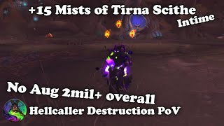 WoW  15 Mists intime Hellcaller Destruction PoV [upl. by Sherri]