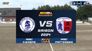 MBC Kierspe vs MBC Pattensen [upl. by Oisangi]